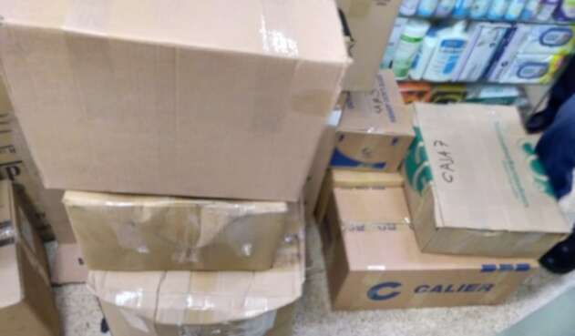 Medicamentos decomisados