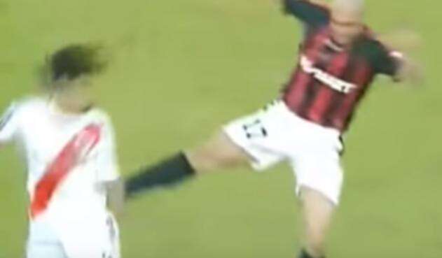 Sebastián Méndez y Radamel Falcao Sebastián Méndez y Radamel Falcao