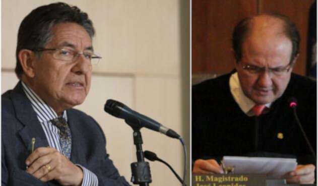 Néstor Humberto Martínez y Leonidas Bustos