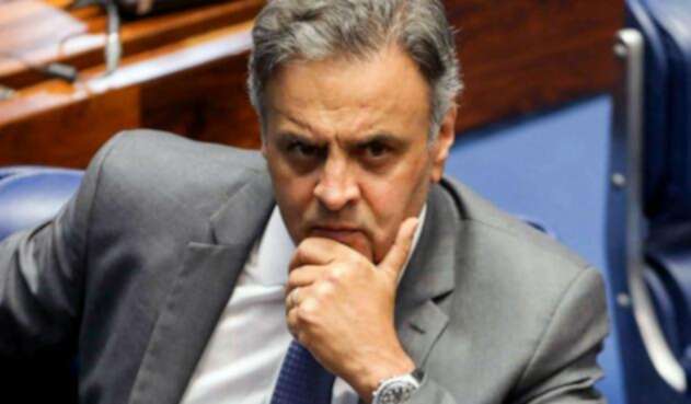 Aecio Neves, excandidato presidencial en Brasil.