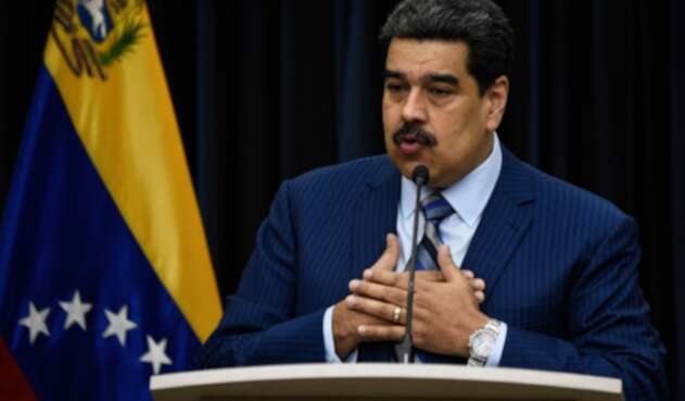 Nicolás Maduro, presidente de Venezuela, en Caracas