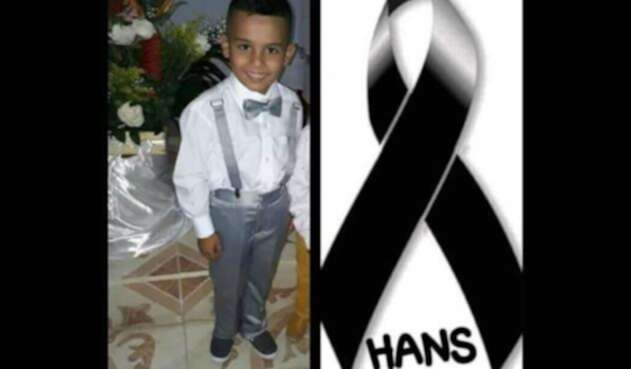 Hans, niño desaparecido en Caldas Hans, niño desaparecido en Caldas