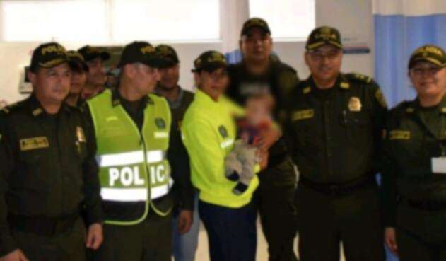 Menor rescatado de Soacha