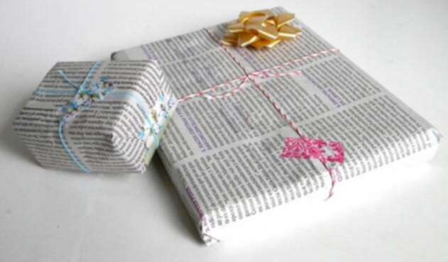 Piden no utilizar tanto papel regalo por la conservación del medio ambiente.