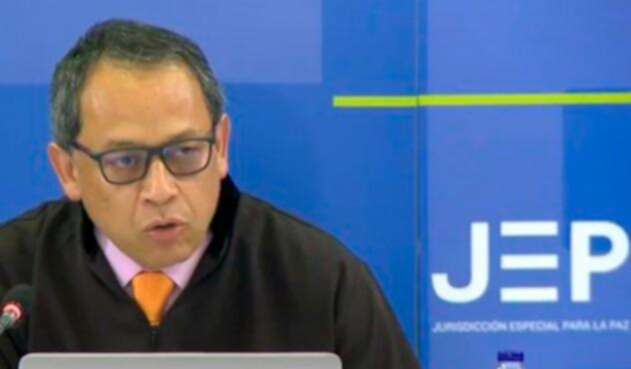 Pedro Díaz Romero, magistrado de la JEP
