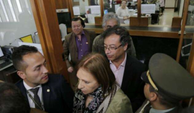 Gustavo Petro en la Corte Suprema de Justicia Gustavo Petro en la Corte Suprema de Justicia