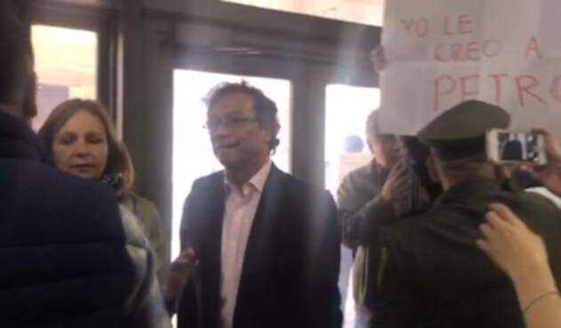 Gustavo Petro en la Corte Suprema de Justicia