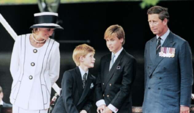 Princesa Diana y sus hijos