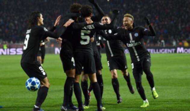 Jugadores del Paris Saint Germain
