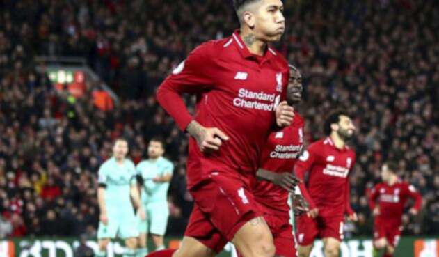 Roberto Firmino, figura de Liverpool Roberto Firmino, figura de Liverpool