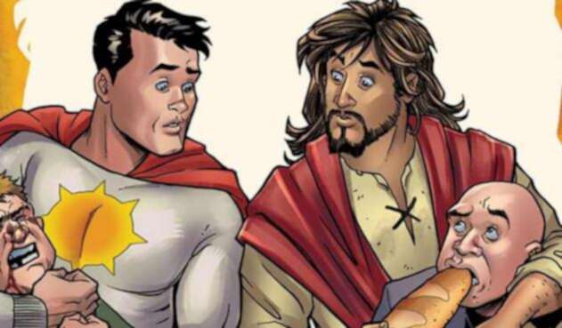 Jesucristo, nuevo súper héroe.