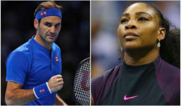 Roger Federer y Serena Williams
