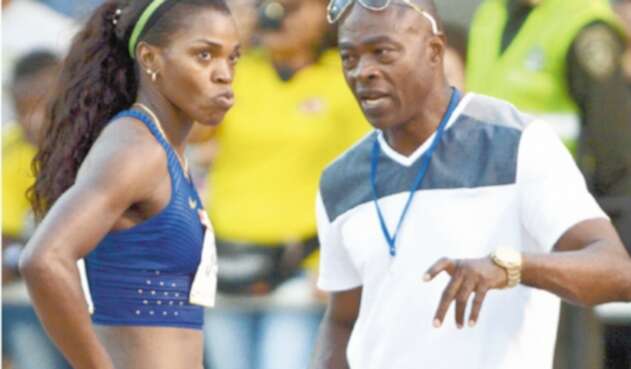 Ubaldo Duany, entrenador de Caterine Ibargüen
