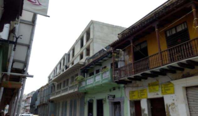 El inmueble donde se adelantan las intervenciones se encuentra en el Centro Histórico.