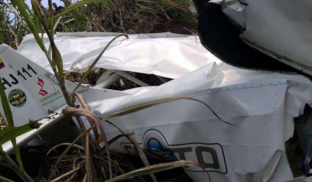 Accidente de avioneta en Frontino (Antioquia)