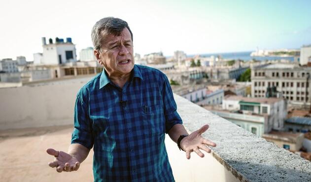 Pablo Beltrán, negociador del ELN, en La Habana