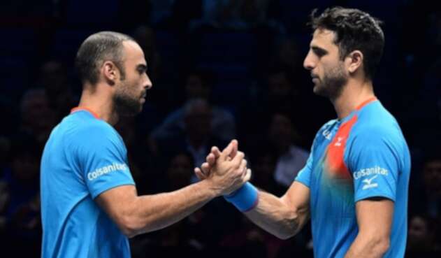 Juan Sebastián Cabal y Robert Farah, tenistas colombianos