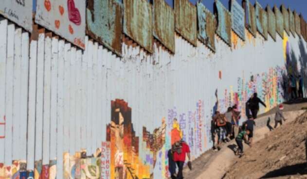 Muro fronterizo México y Estados Unidos