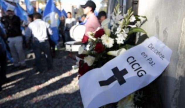 Cicig Guatemala protesta