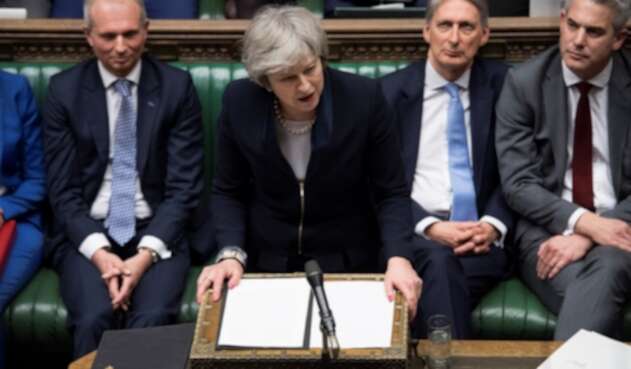 Theresa May.