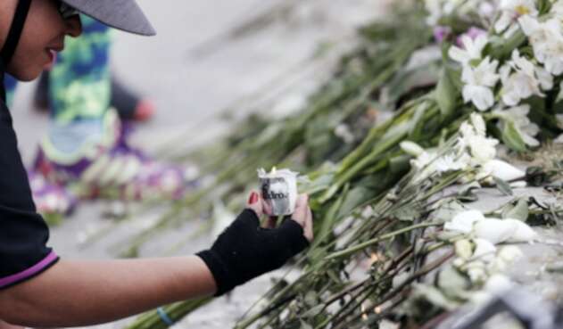 Homenaje a víctimas del atentado terrorista en la General Santander. Homenaje a víctimas del atentado terrorista en la General Santander.