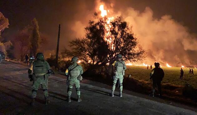 Explosión en México Explosión en México