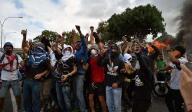 Protestas en Venezuela contra Nicolás Maduro
