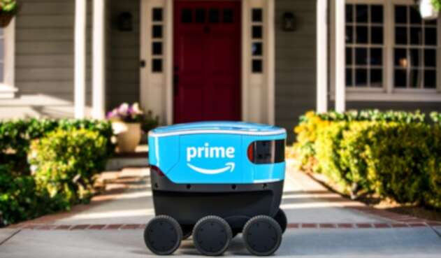 Este es 'Scout' una de las alternativas de Amazon para entregar sus pedidos