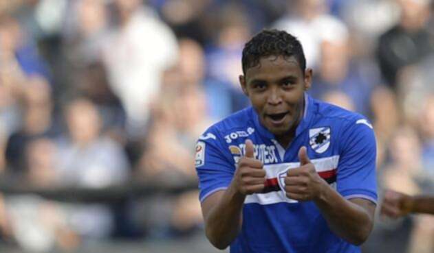 Luis Fernando Muriel en su paso por la Sampdoria Luis Fernando Muriel en su paso por la Sampdoria