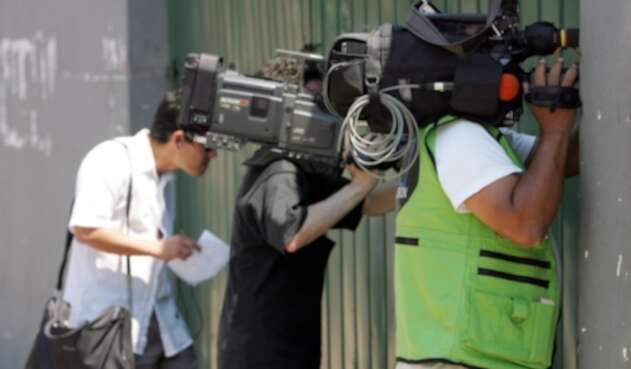 Periodistas prensa