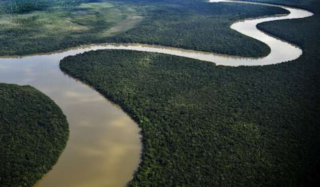 Río Inírida, en el departamento del Guainía