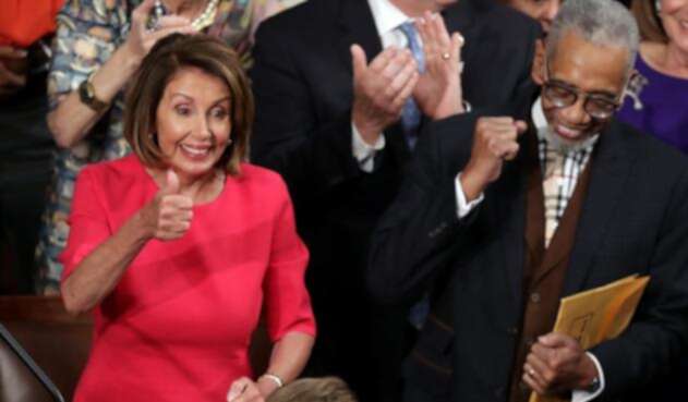 Nancy Pelosi.