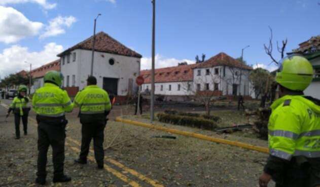 Explosión en Escuela de Cadetes General Santander Explosión en Escuela de Cadetes General Santander