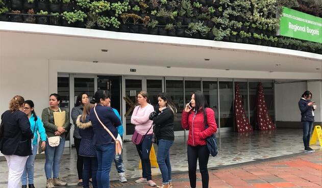 Madres comunitarias de Bogotá