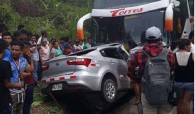 Accidente en Perú