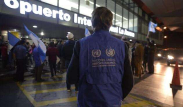 El funcionario colombiano fue retenido en el Aeropuerto La Aurora de Guatemala El funcionario colombiano fue retenido en el Aeropuerto La Aurora de Guatemala