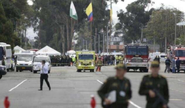 Atentado en Escuela General Santander Atentado en Escuela General Santander