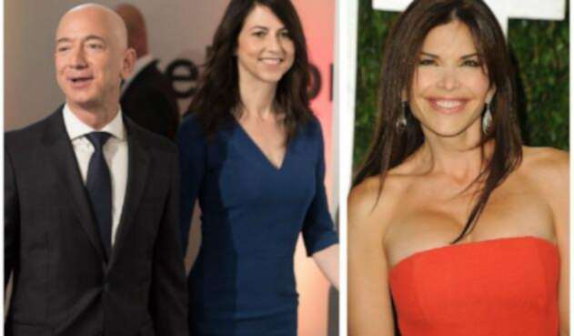 Jeff Bezos y su esposa MacKenzie
