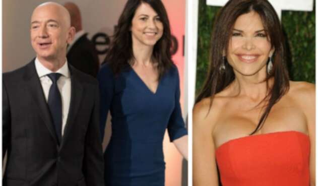 Jeff Bezos y su esposa MacKenzie