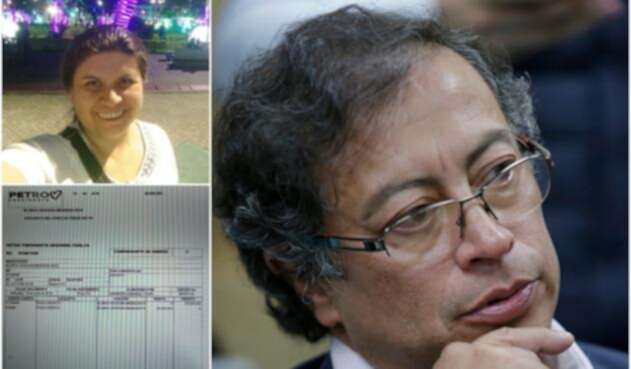 Blanca Durán, exgerente de la campaña de Petro Presidente, el pagaré en cuestión y el senador Gustavo Petro