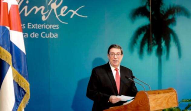 Bruno Rodríguez, canciller cubano