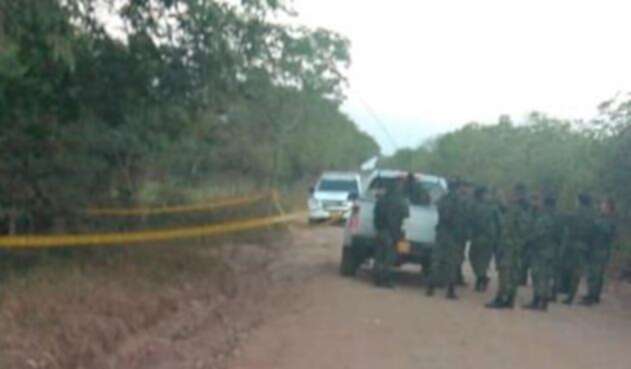 La zona de Cabuyaro (Meta) donde fue hallada sin vida la menor Angie Lorena Nieto