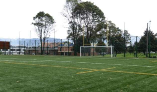 Canchas de fútbol. Imagen de referencia