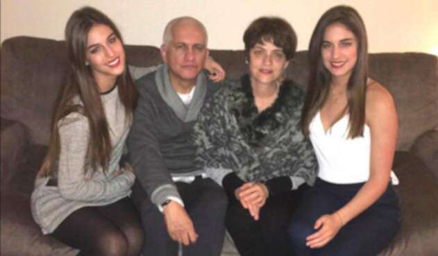 Juliana Peña Delgado, Carlos Mario Peña, Soraida Delgado y Manuela Peña Delgado