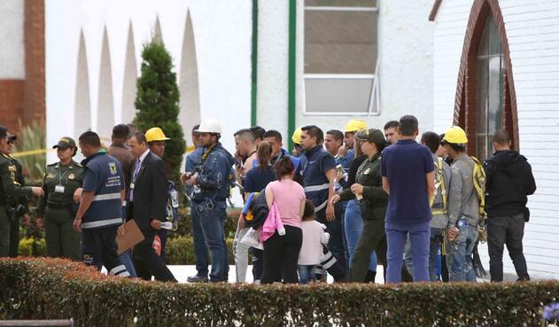 Carro Bomba en Escuela General Santander