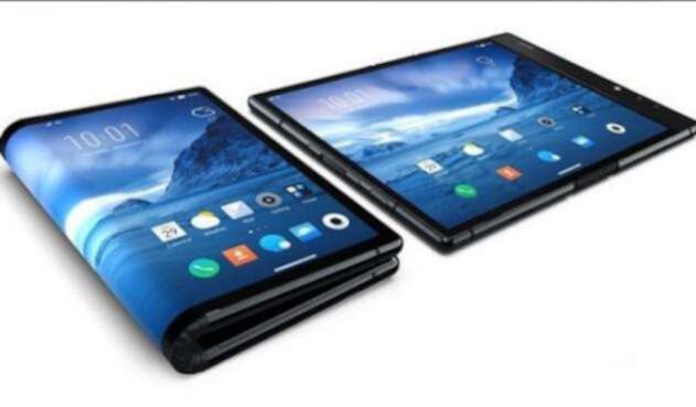celular inteligente smartphone plegable