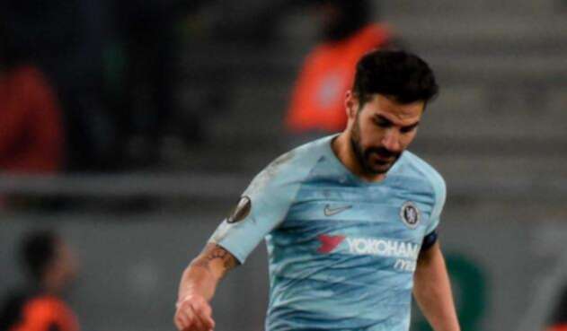 Cesc Fábregas, centrocampista en el Chelsea