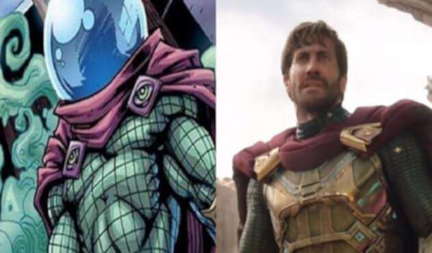Mysterio en Spiderman lejos de casa