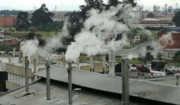 Contaminación en Bogotá