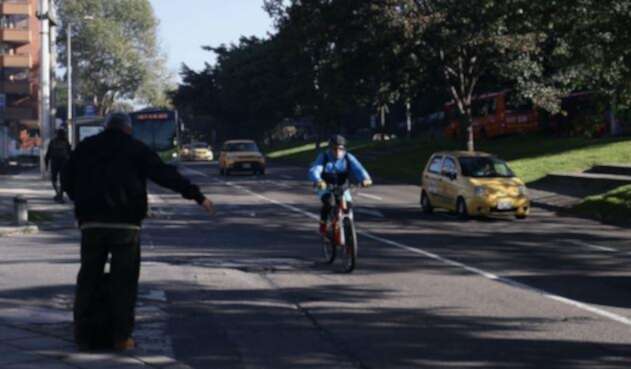Día sin carro en Bogotá